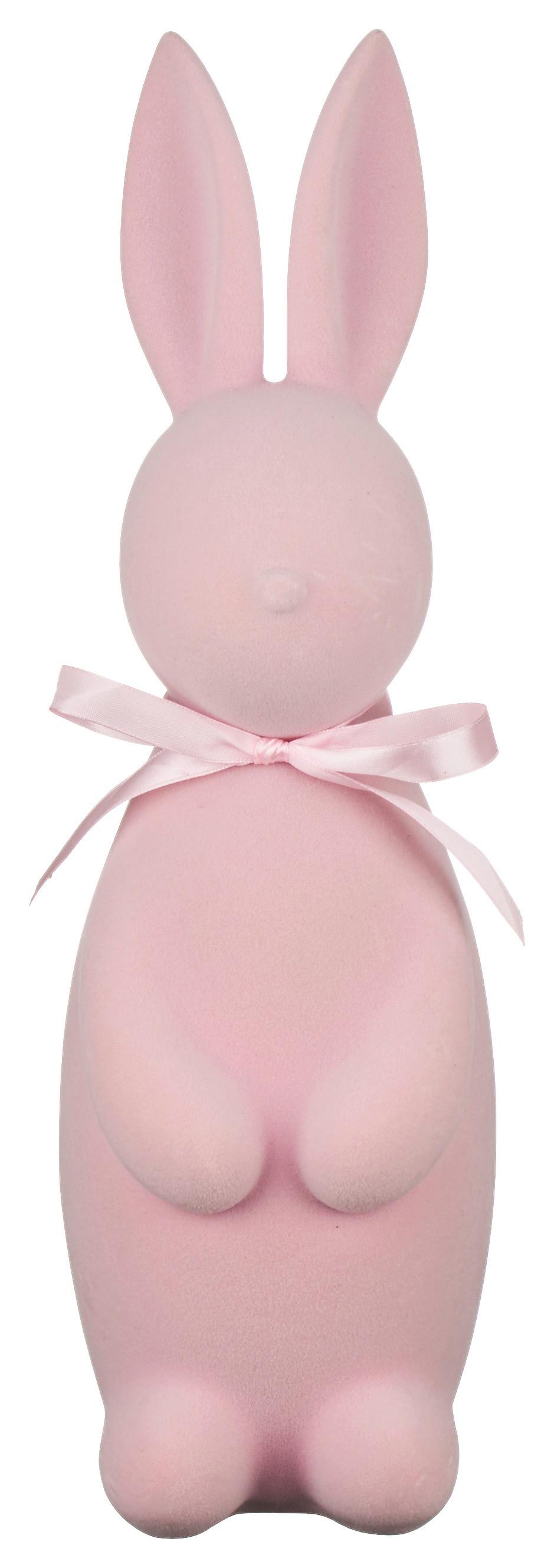 Dekohase Muggi Rosa ca. 37,5cm - Rosa, Kunststoff (11,5/37,5/14cm) - Mömax