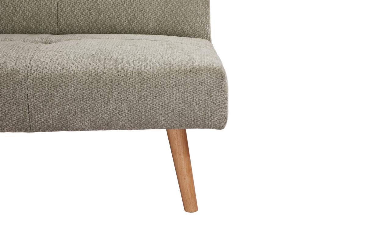 Sofa Jacky - prirodna boja/sivobraon, Moderno, drvo/tekstil (186/75/85cm) - Mömax