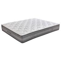 Matratze Cool & Wool H3 + H3 ca. 90x200 cm - Weiß/Grau, Basics, Textil (90/200cm) - Yatas