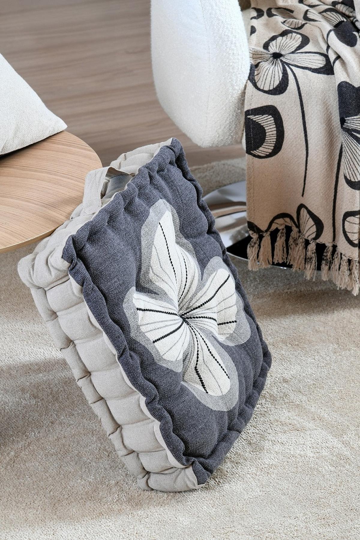 Pernă pentru taburet grădină Tilda, cca. 45x45cm - Basics, textil (45/45cm)