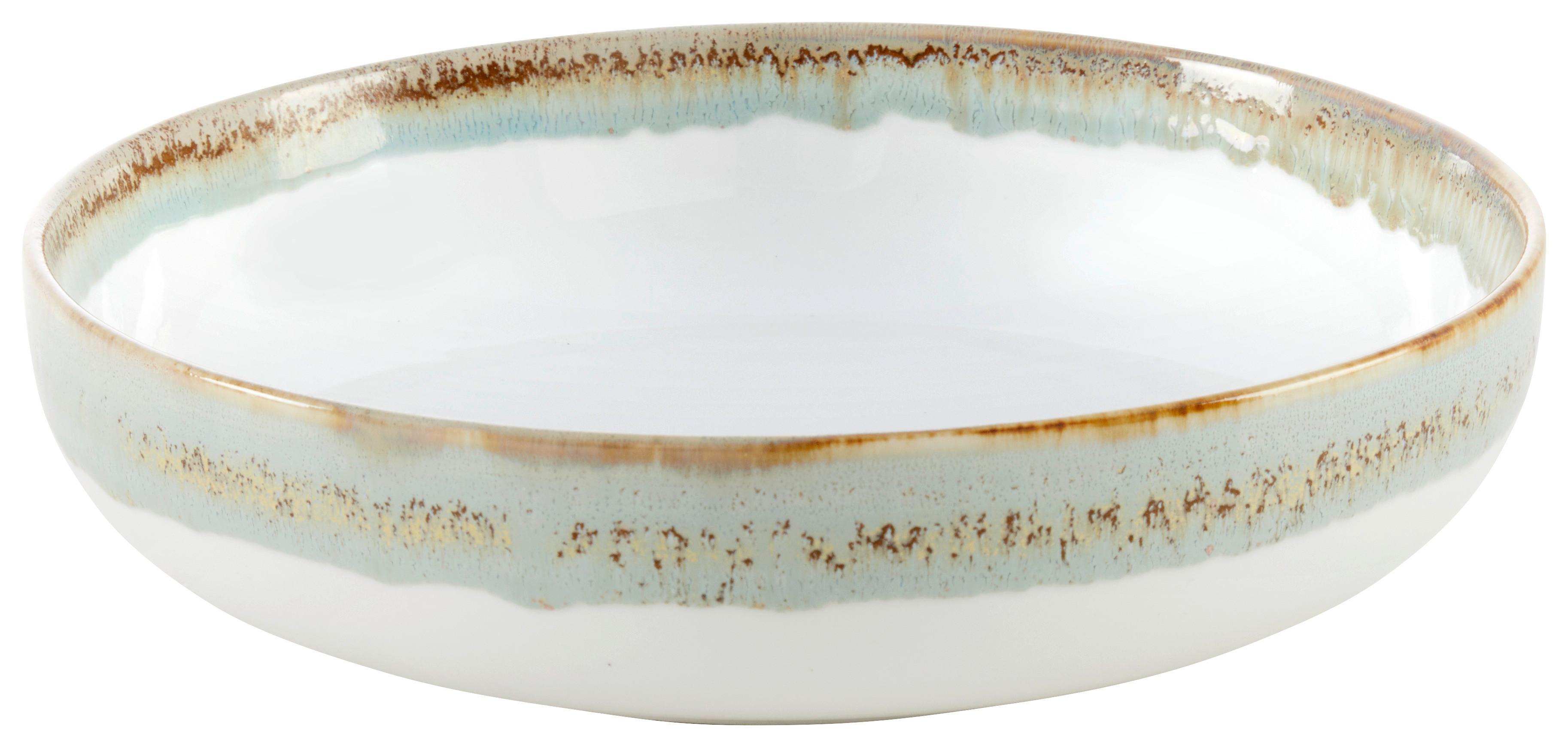 SUPPENTELLER SATURN - Grün, MODERN, Keramik (21cm) - Mömax
