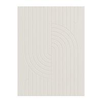 Akustikpaneel Milla Beige - Beige, Textil (120/90cm) - Based