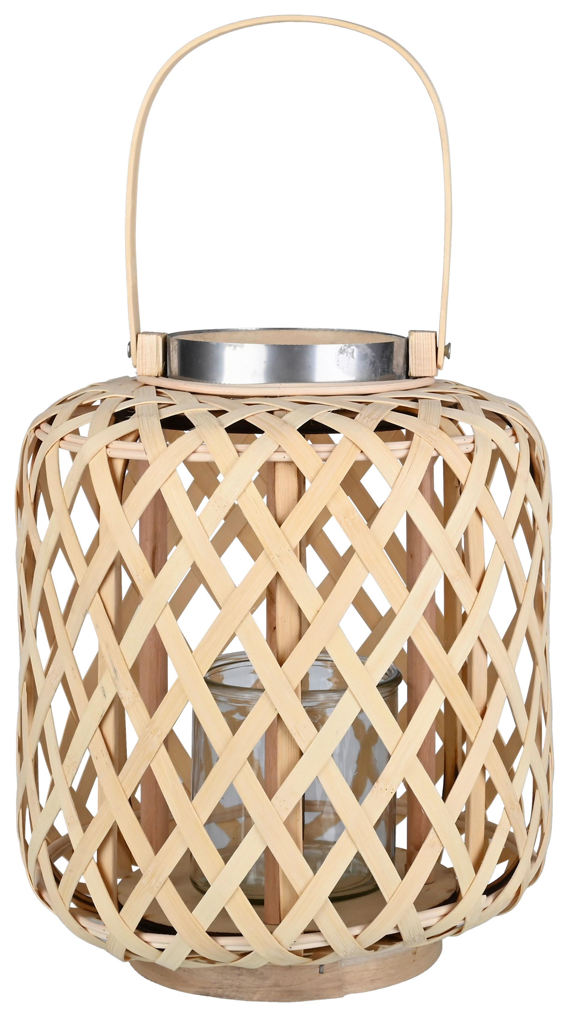 Lámpás Levin - natúr, Lifestyle, természetes anyagok/fa (24/30cm) - Modern Living