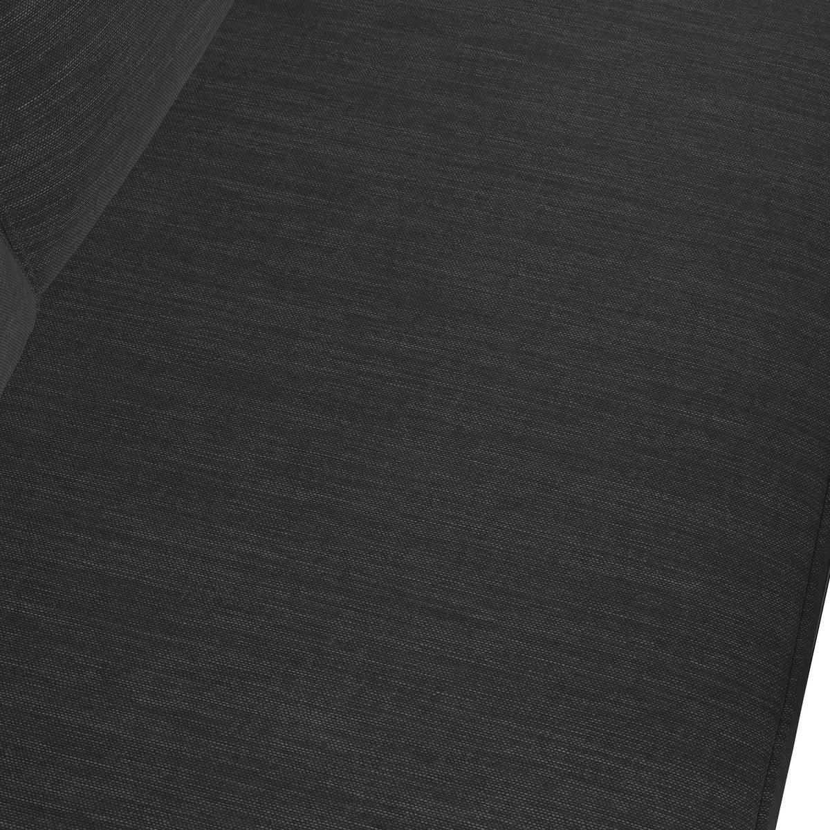 Dining-Loungeset Polly Schwarz Outdoorstoff/Metall - Hellgrau/Schwarz, MODERN, Kunststoff/Textil - Bessagi Garden