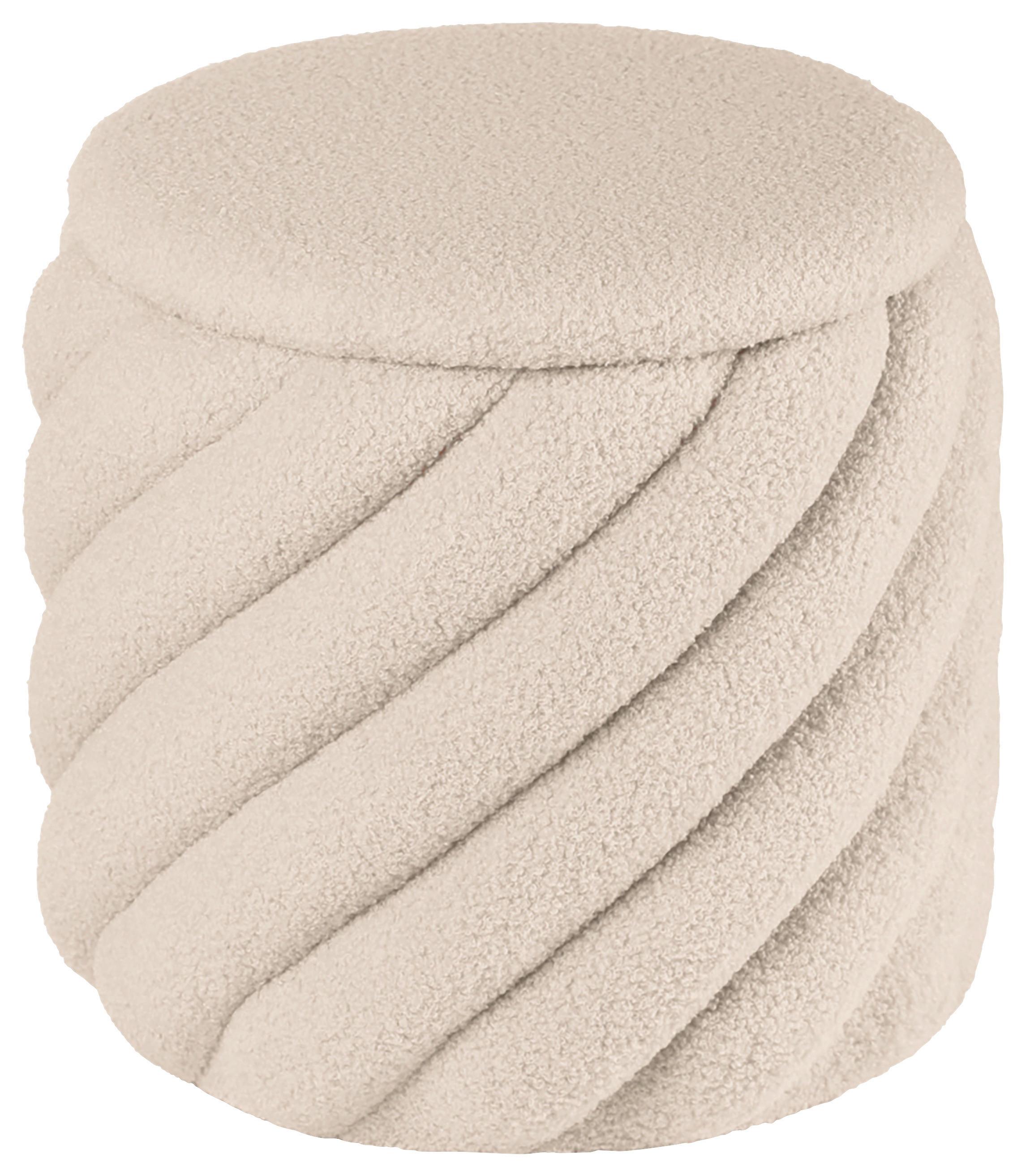 Ülőke Bézs Deho - bézs, Modern, faalapú anyag/textil (40/40cm)