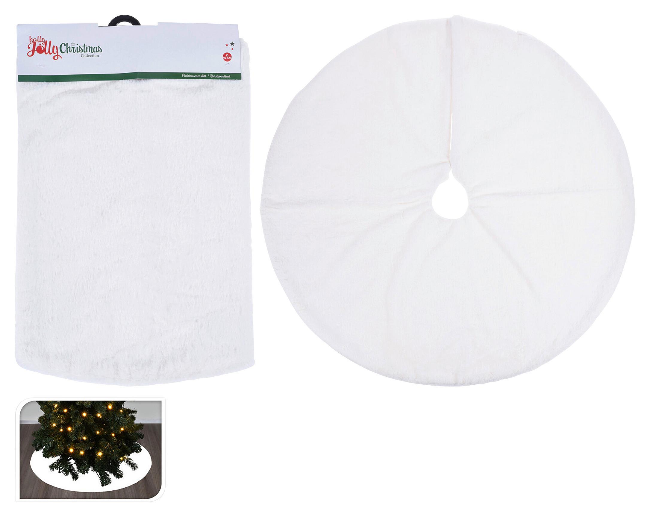 Karácsonyfatalp Takaró White Delux - (90cm)