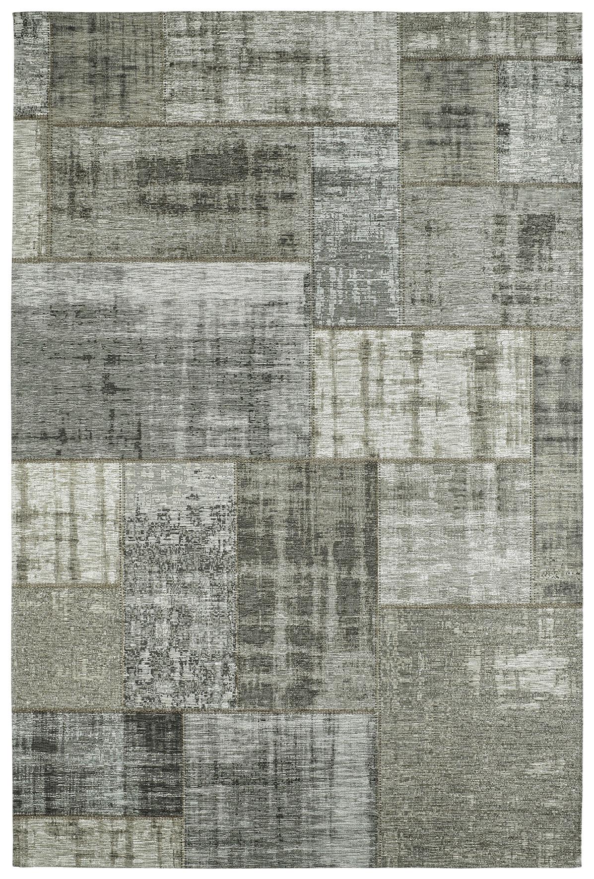 FLACHWEBETEPPICH MY GENT - Silberfarben, Design, Textil (80/150cm) - Novel