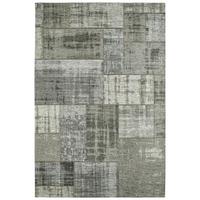FLACHWEBETEPPICH MY GENT - Silberfarben, Design, Textil (80/150cm) - Novel