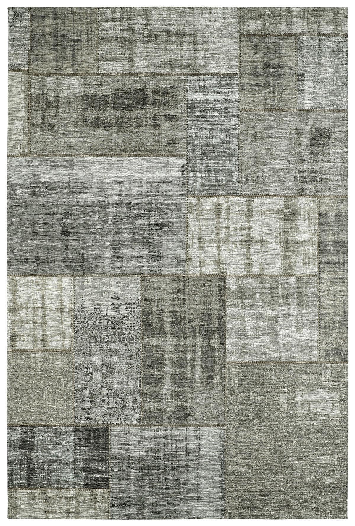 FLACHWEBETEPPICH MY GENT - Silberfarben, Design, Textil (80/150cm) - Novel