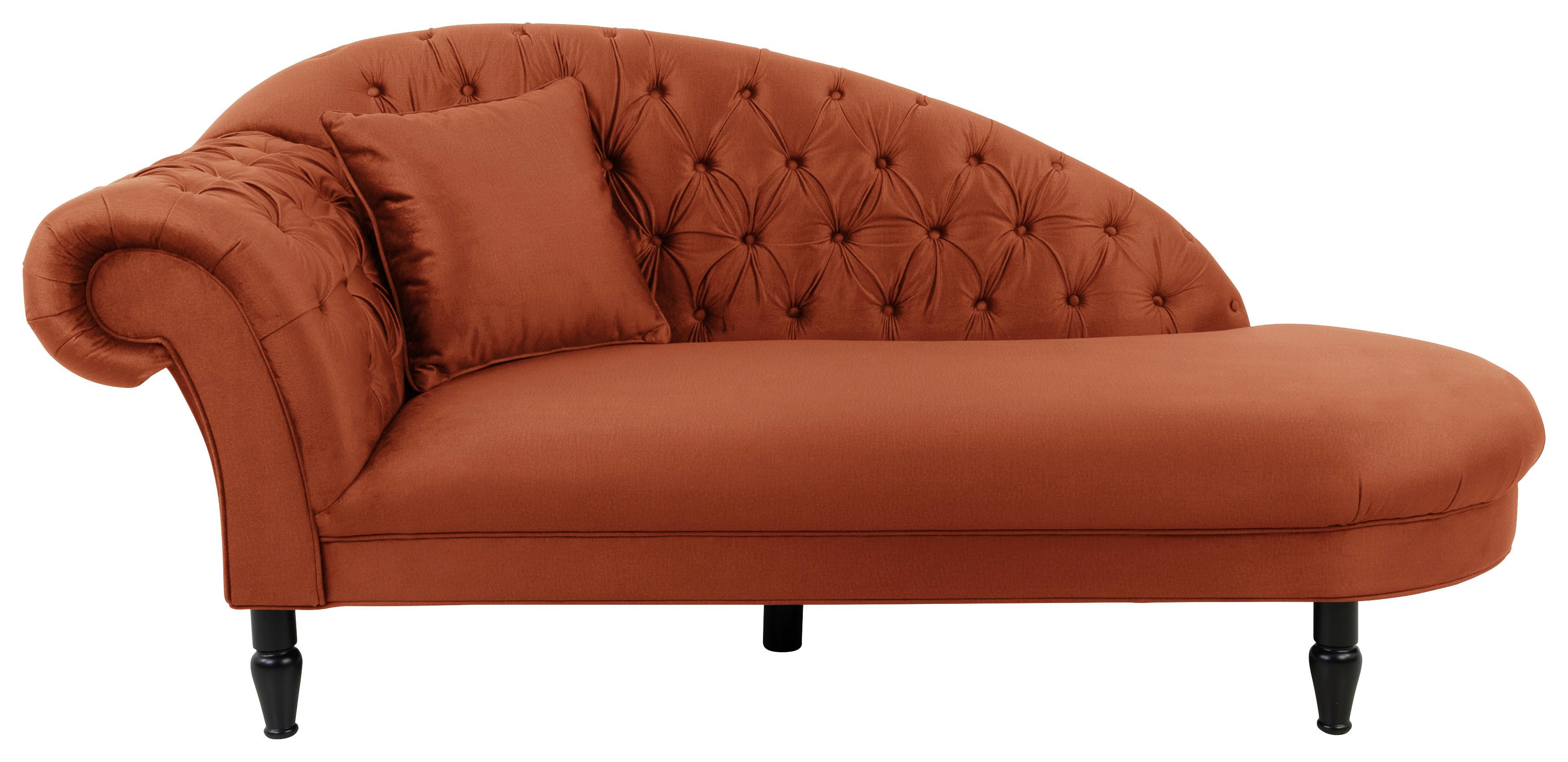 Damski Ležaj Cupido - boje hrđe/crna, Design, tekstil/drvo (216/91/103cm) - Mömax