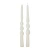 Stabkerze Carina Weiss, 2er Set - Weiss, Modern (2,5/23cm) - Modern Living