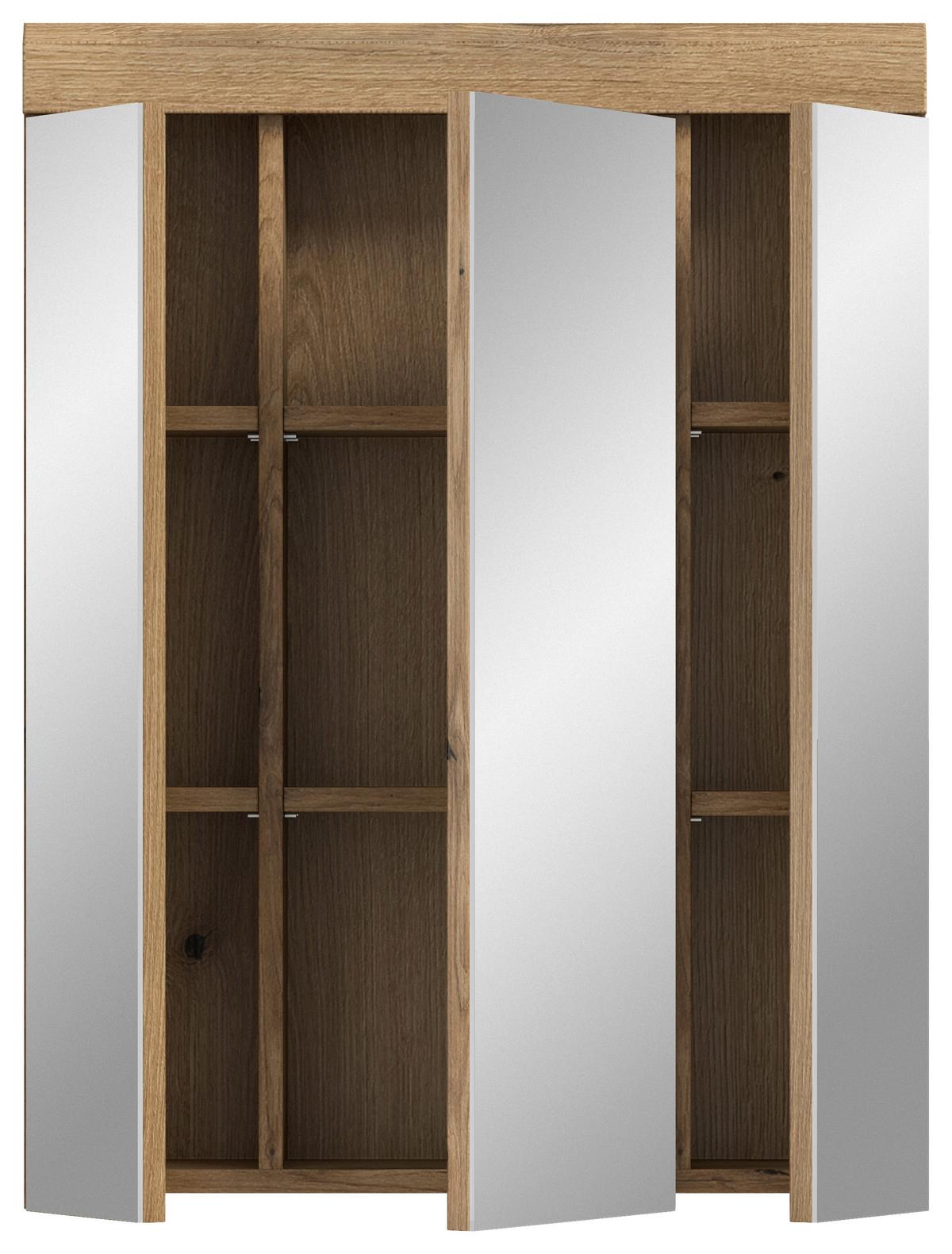 Spiegelschrank Scout ca. 60x79x18 cm - MODERN, Glas/Holzwerkstoff (60/79/18cm) - MID.YOU