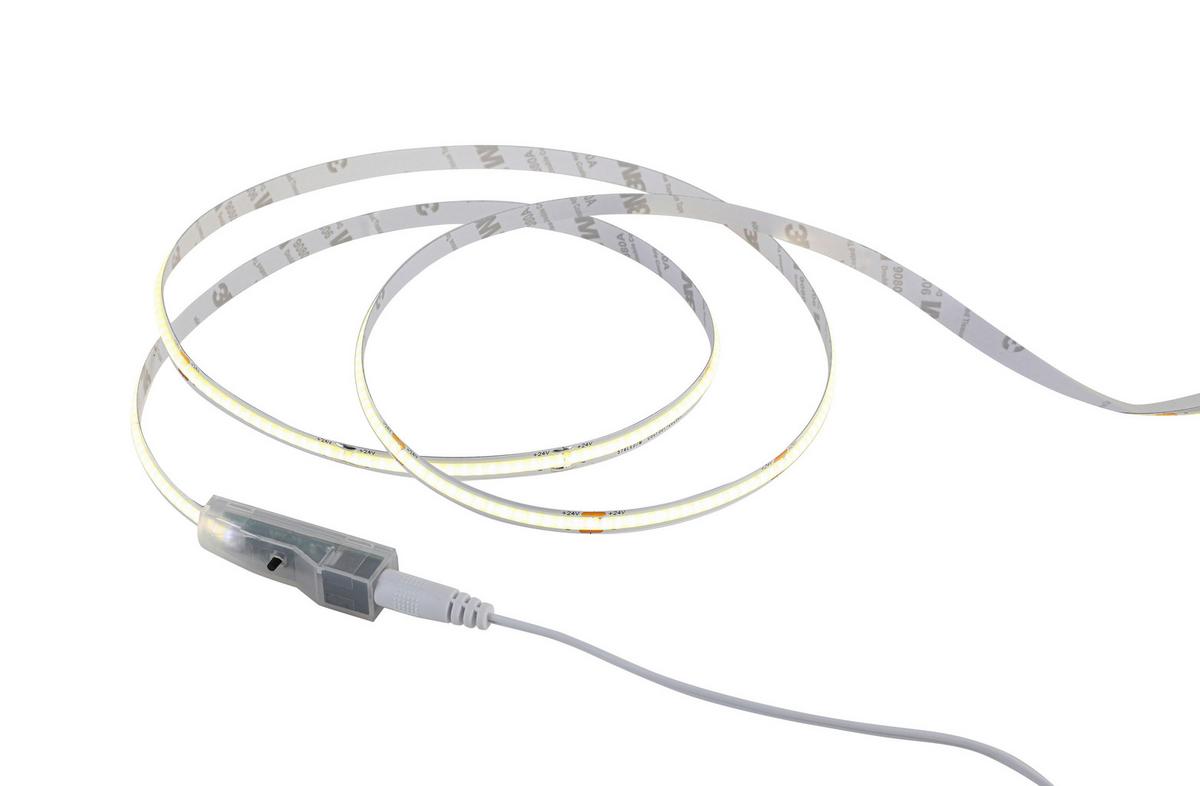 Led-trak Hoch - bela, Moderno, umetna masa (500cm) - Mömax