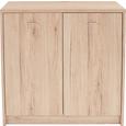 Komoda 4-you - hrast/krom, umetna masa/leseni material (74/85,4/34,6cm) - Mömax modern living Komoda 4-you - hrast/krom, umetna masa/leseni material (74/85,4/34,6cm) - Mömax modern living