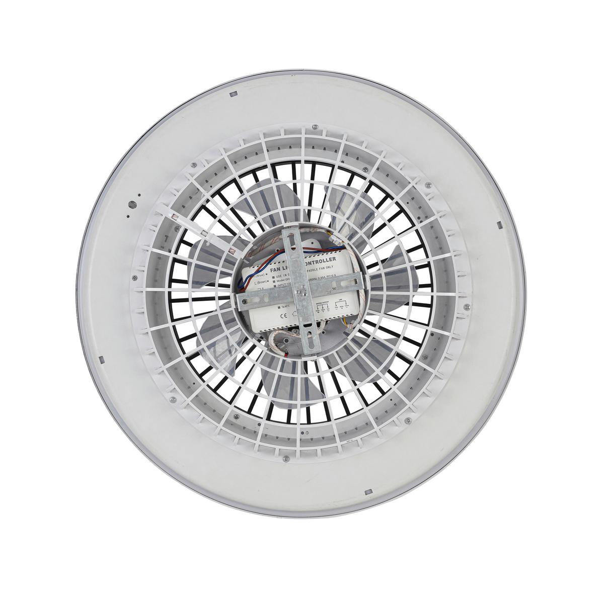 Stropna Led-svetilka Mitzi - črna/bela, Moderno, umetna masa (57/19cm) - Mömax