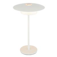 LED-Tischleuchte Kyler Weiß max. 3 Watt - Weiss, Design, Kunststoff/Metall (18/30cm) - Globo