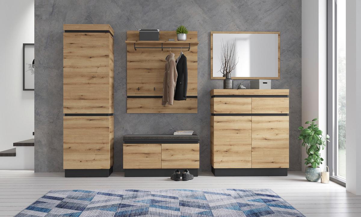 Comodă CORTE - Trend, material pe bază de lemn (60/117/45cm) - Modern Living