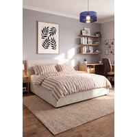 Polsterbett Sienna Beige ca. 160x200cm - Beige/Hellgrau, LIFESTYLE, Holz/Kunststoff (160/200cm) - Based