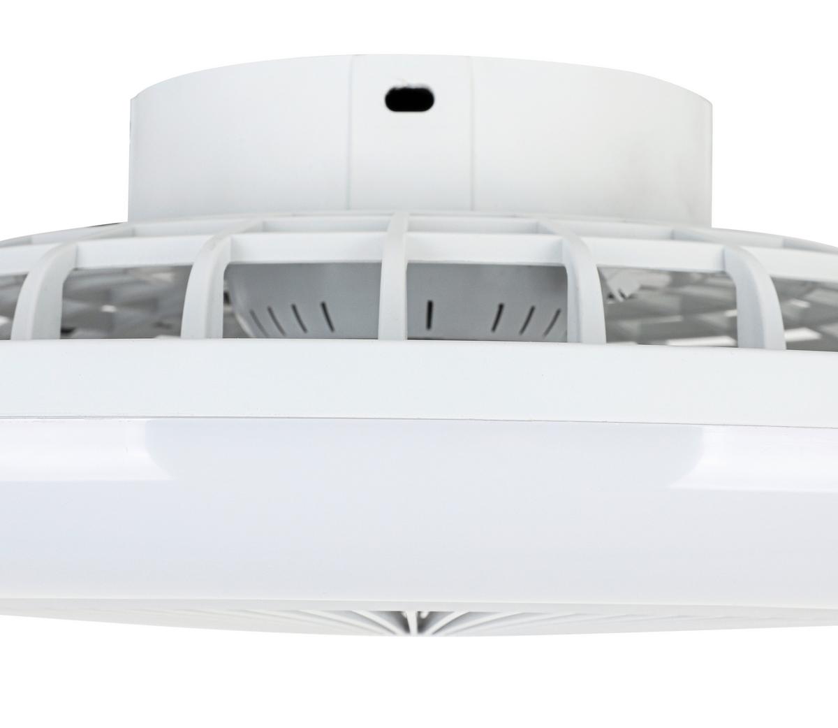 Ventilator Stropni Oliver - bijela, Moderno, metal/plastika (46/14,5/14,5cm) - Mömax