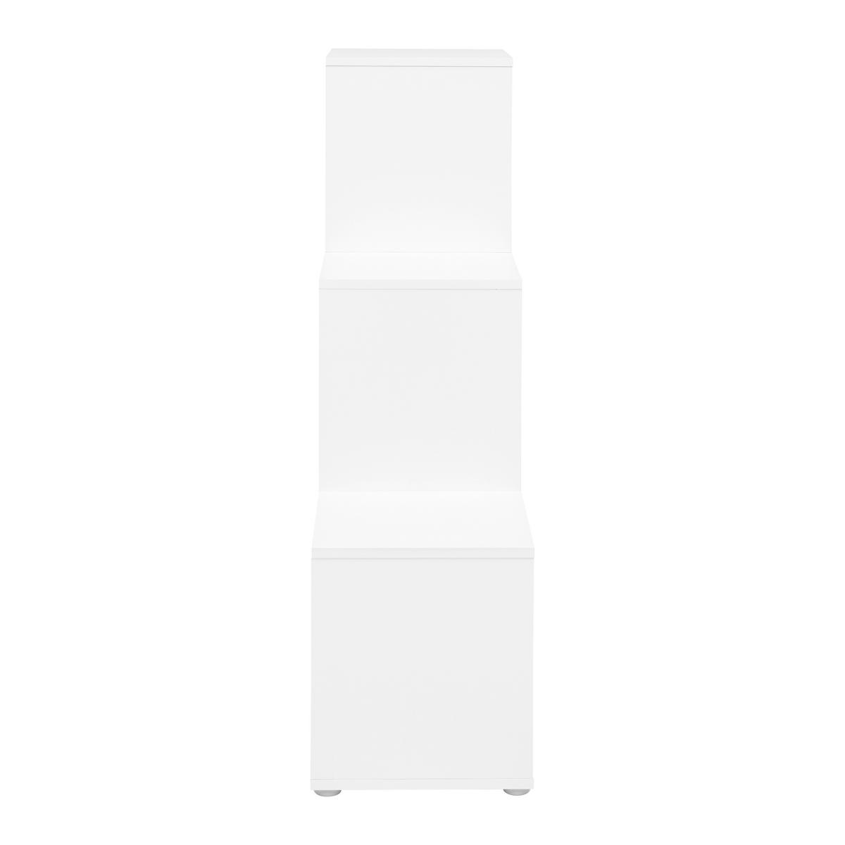 Regal Cassa 1 Weiss - Weiss, Konventionell, Holzwerkstoff (112/113/35cm) - Mömax