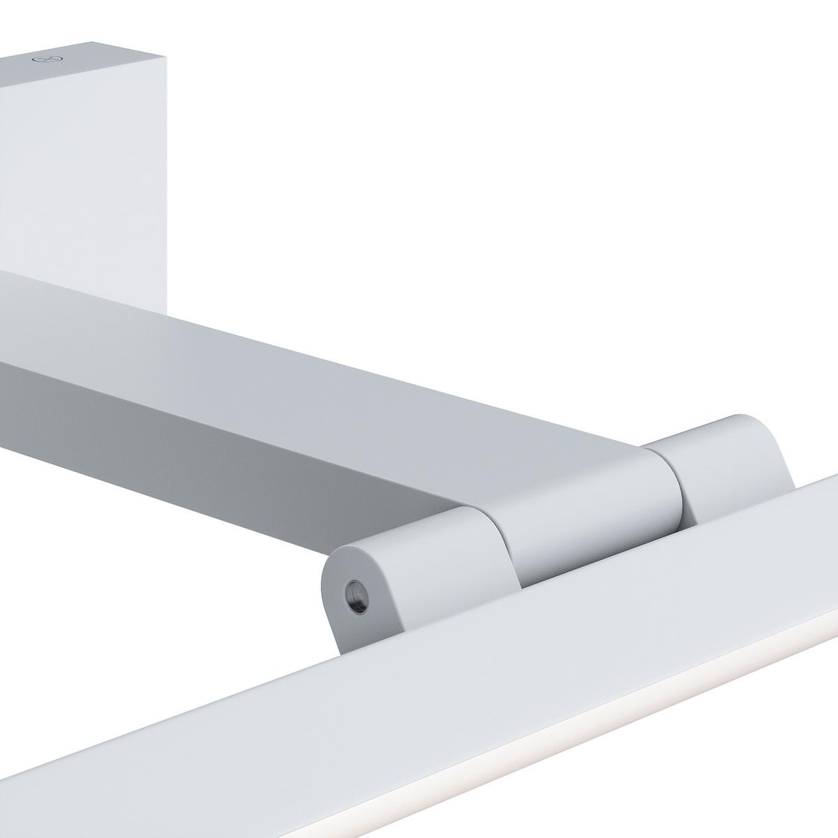 APPLIQUE DE MIROIR BRIS - Weiss, Trend, Kunststoff/Metall (49.5/5/20cm) - MAYTONI