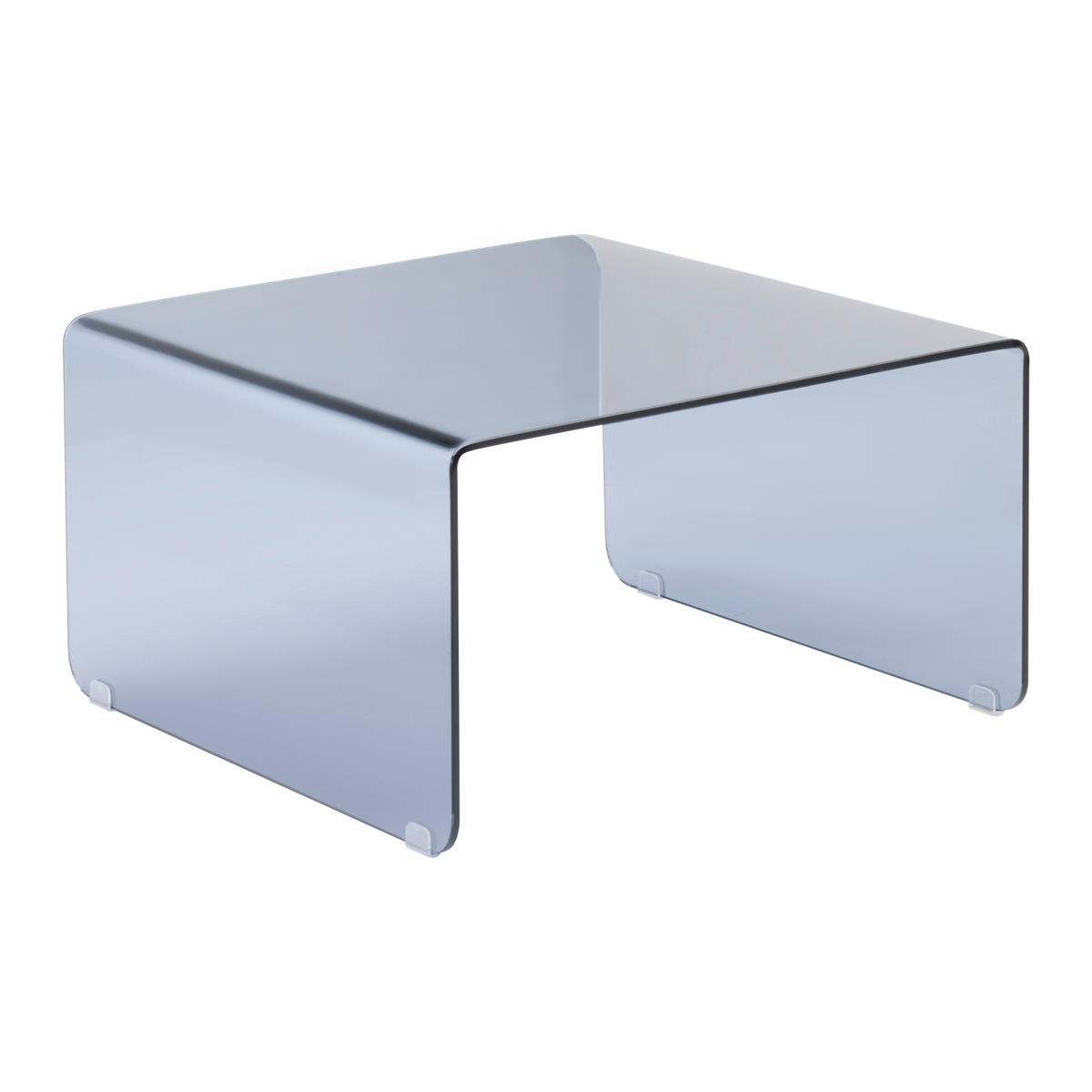 Klubska Miza Wing - siva, Moderno, steklo (70/40/70cm) - Mömax