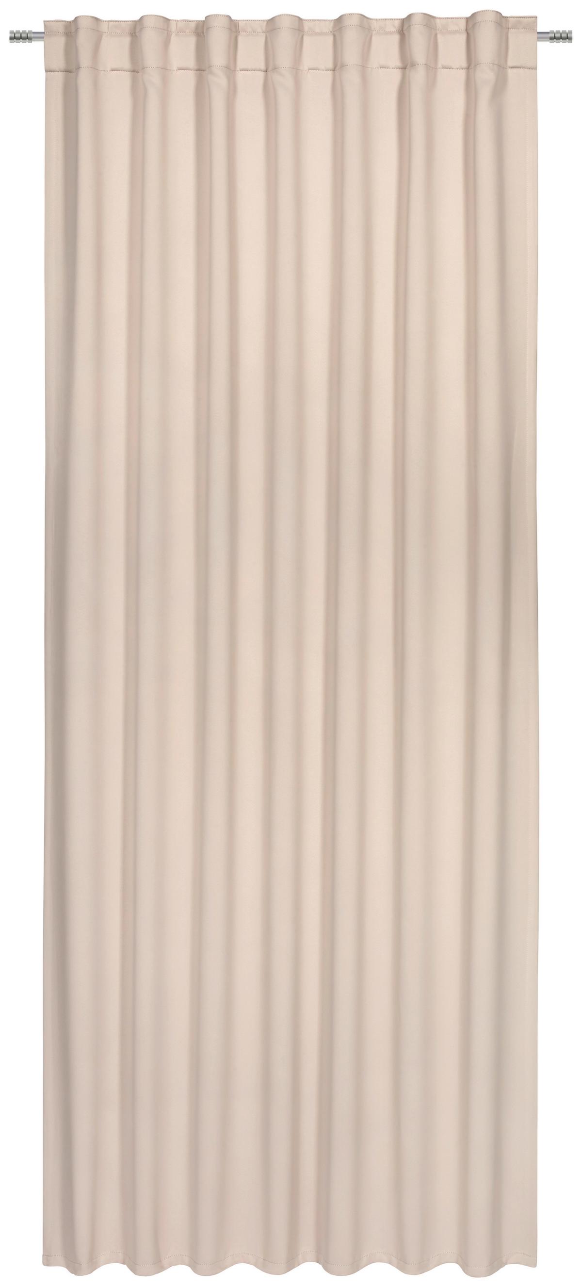 Zatemnitvena Zavesa Riccardo, Bež, 140x245cm - bež, Moderno, tekstil (140/245cm) - Premium Living