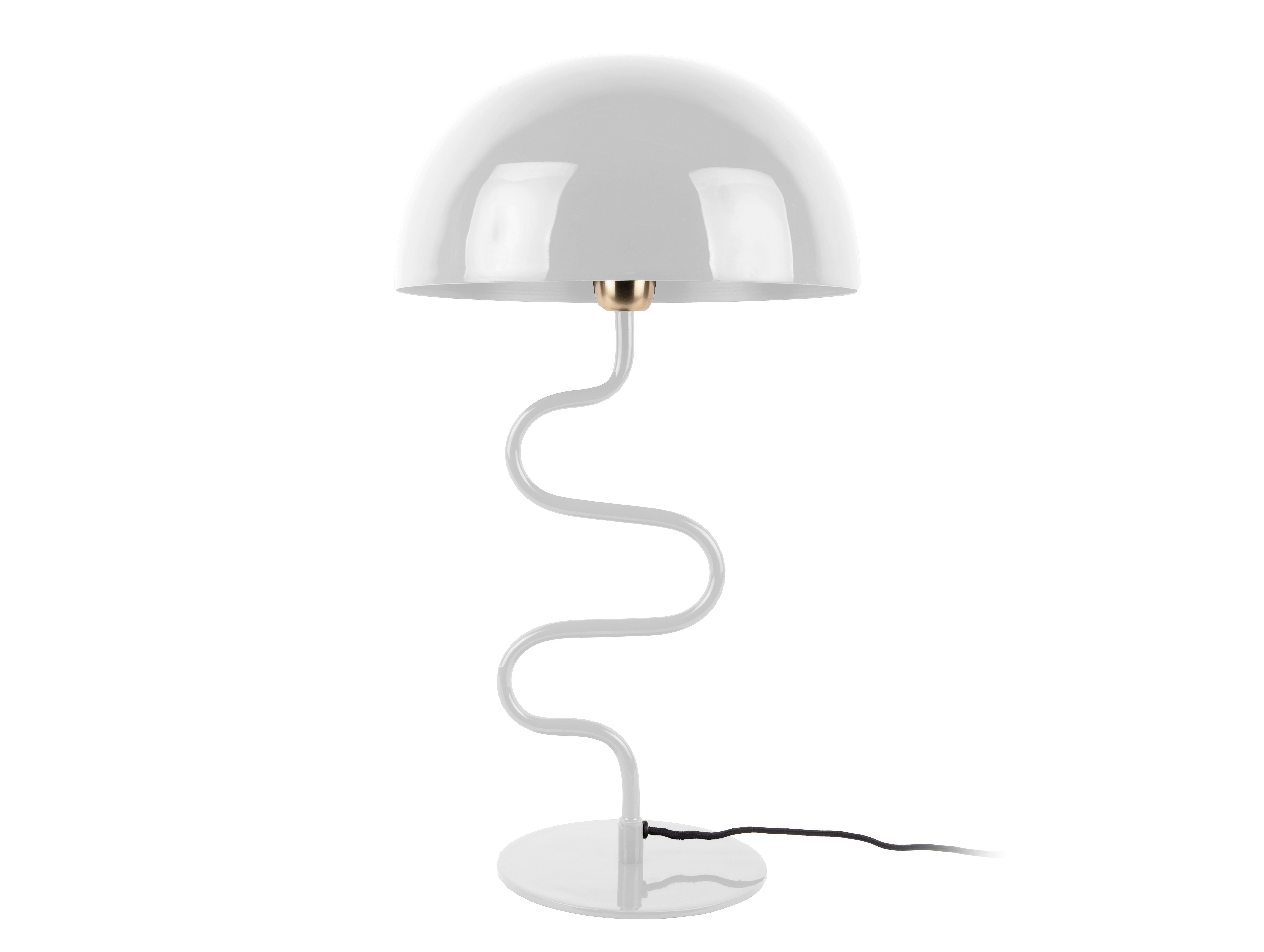 LAMPA STOŁOWA LM2128WH - biały wysoki połysk, Konventionell, metal (31/31/54cm) - Present Time