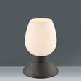 Tischleuchte Cup, max. 40 Watt - Rostfarben/Weiß, LIFESTYLE, Glas/Metall (12,5/22,6cm) - MÖMAX modern living