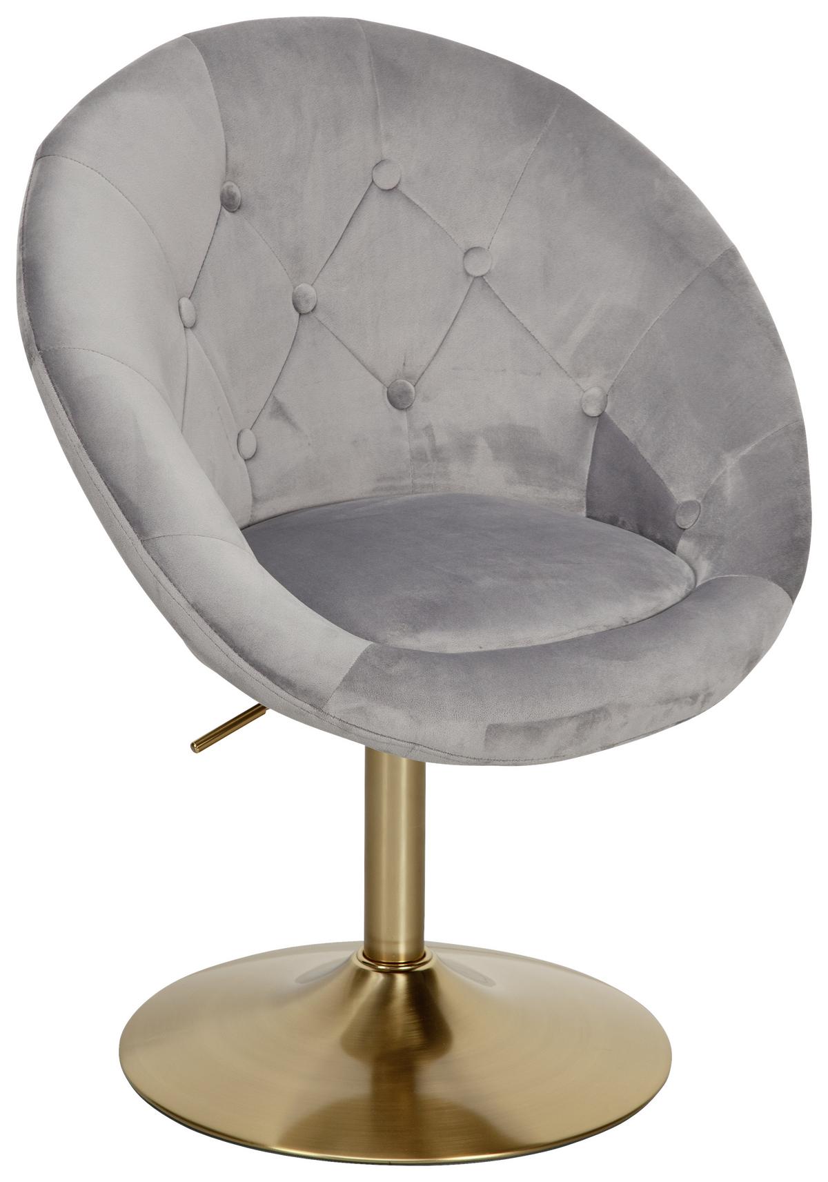 Stol Wl6.299 - zlate barve/siva, Konvencionalno (67/100/62cm) - MID.YOU