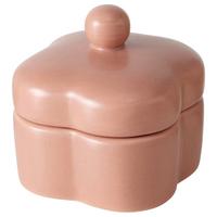 Dekor Doboz Splendy I - világos rózsaszín, Modern, üveg/kerámia (8/9/8cm) - Modern Living