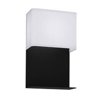 Wandleuchte 99069* Galdakao - Weiss/Schwarz, Design, Textil/Metall (20/12,5/32cm) - Eglo