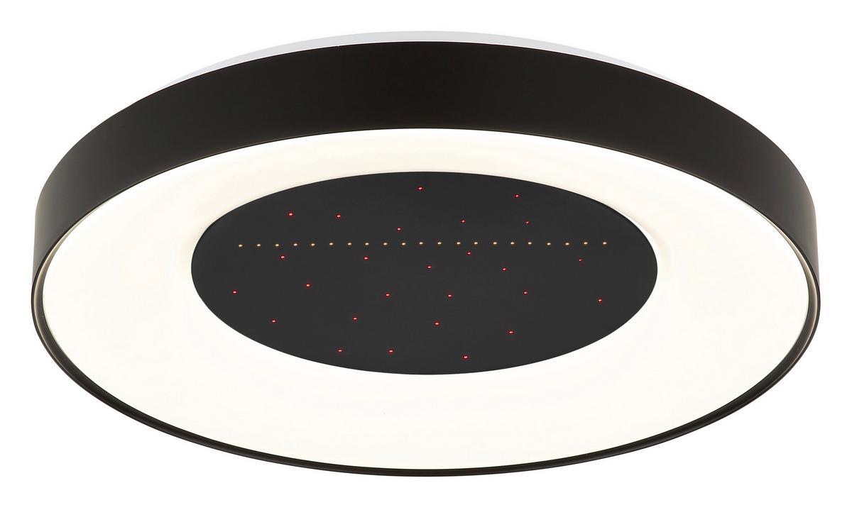 Led Stropna Svjetiljka Jolliana - bijela/siva, Design, metal/plastika (49,2/7,7cm) - Globo