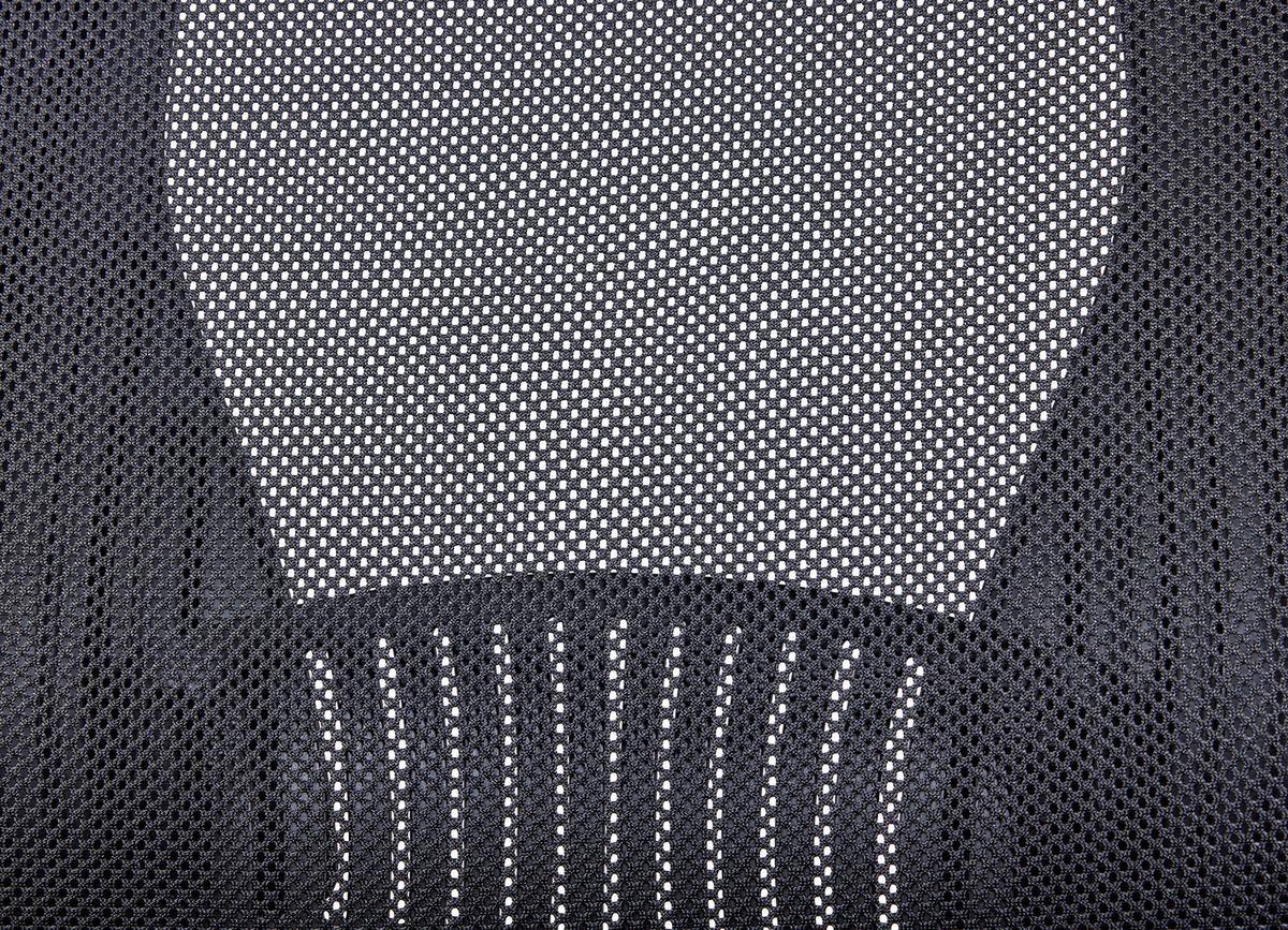 Drehstuhl XL Tecwork Schwarz - Schwarz, KONVENTIONELL, Textil/Metall (68-65/114-122/68cm) - MID.YOU