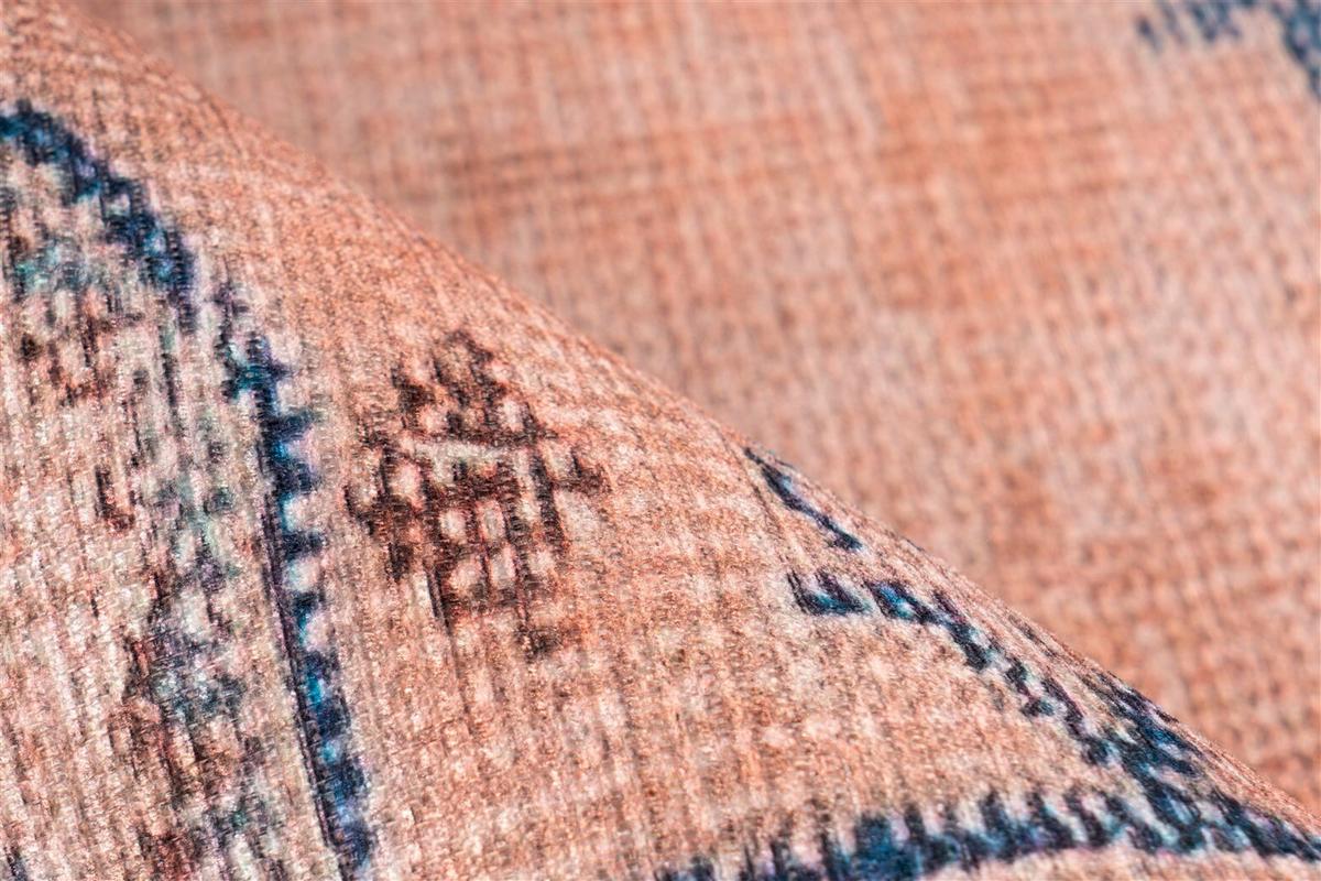 FLACHWEBETEPPICH VINTAGE 8406 BLAU - Blau, Konventionell, Textil (140/200cm) - Kayoom