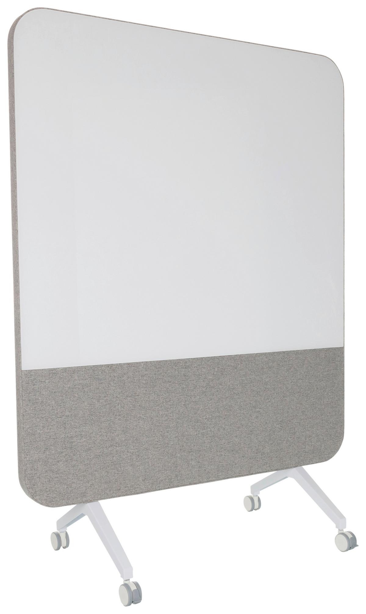 Pregradna Stena Vision Board, Siva - siva, Basics, umetna masa/steklo (120/164/60cm) - MID.YOU