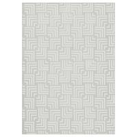 Flachwebeteppich Calma 325 Weiss 120 X 160 Cm - Weiss, Basics, Textil (120/160cm) - Kayoom