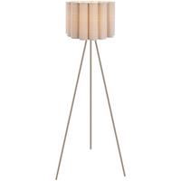 Stoječa Svetilka Sejla, Ca. 50/50/150 Cm - bež, Moderno, kovina/tekstil (50/50/150cm) - Mömax