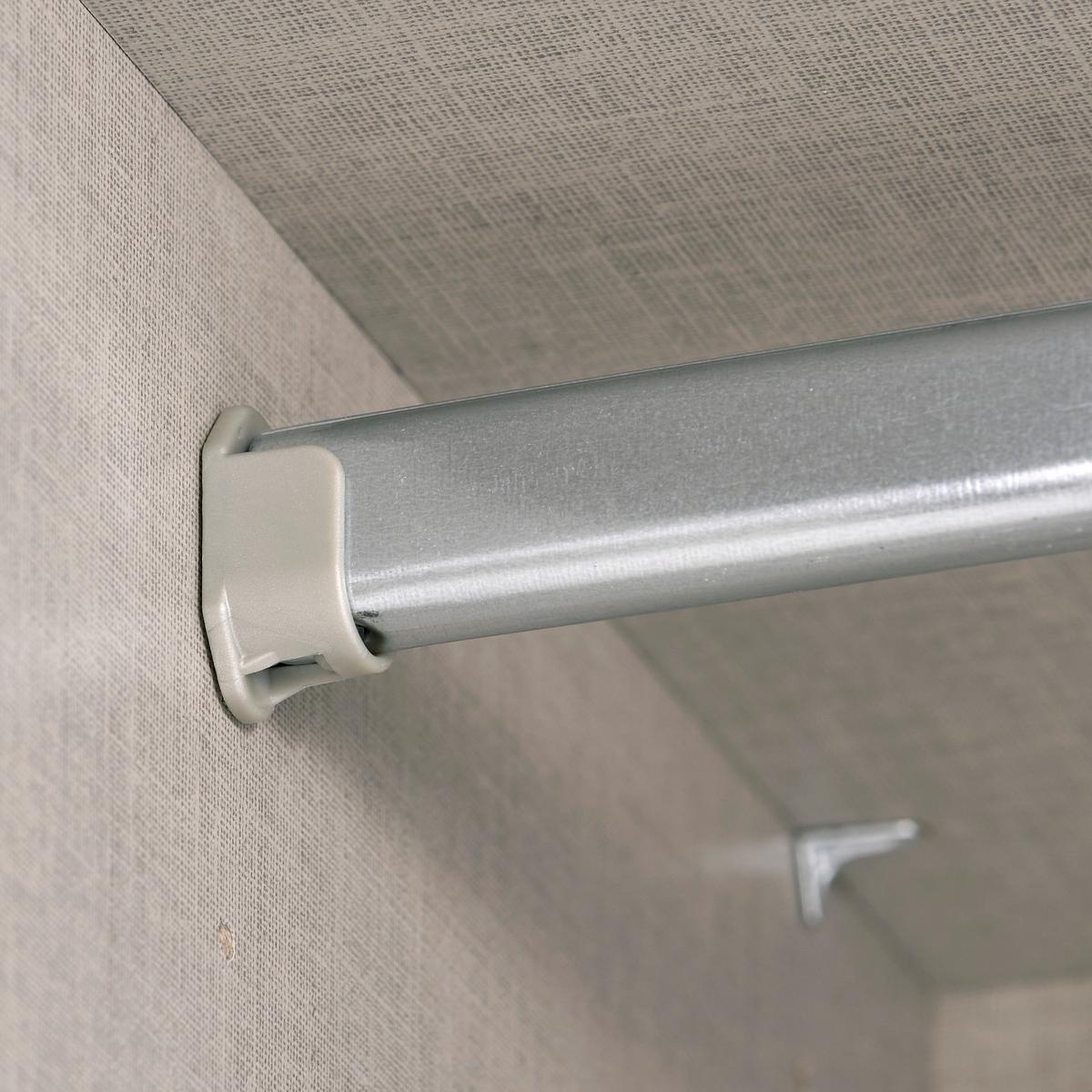 DULAP USI ROTATIVE ALABAMA - argintiu/alb, Modern, material pe bază de lemn (226/229/54cm) - Modern Living
