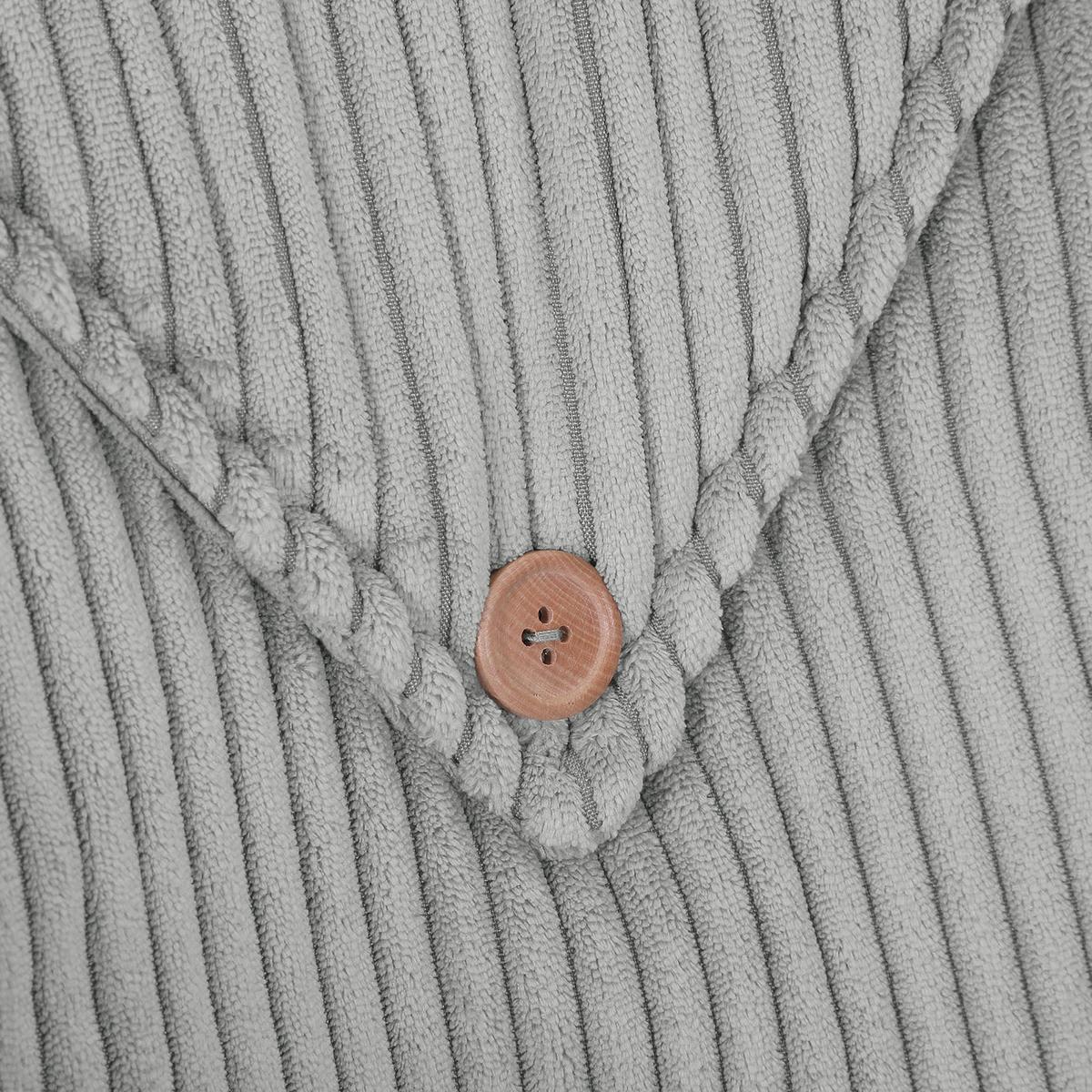 KRZESŁO Z PODŁOKIETNIKAMI EASY - kolor naturalny/jasnoszary, Konventionell, tkanina/drewno (60/83/65cm) - Landscape