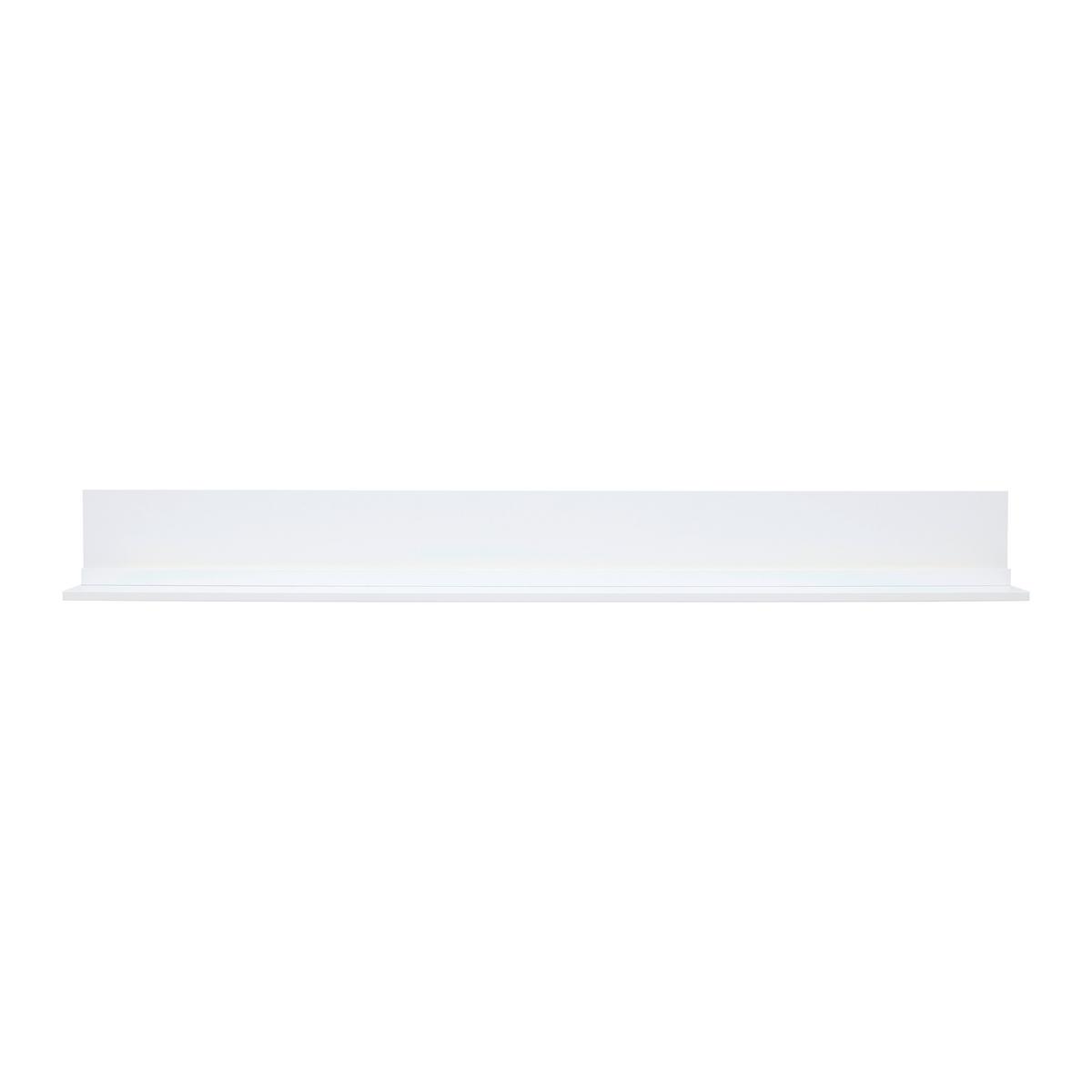 Winkelbaord Florenz Weiß - Weiß, MODERN, Holzwerkstoff (160/18/21,6cm) - Premium Living