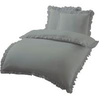 Posteljnina Rüschen Xxl, Zelena, 2x 60/80, 200/200 - Romantika, tekstil (200/200cm) - Modern Living