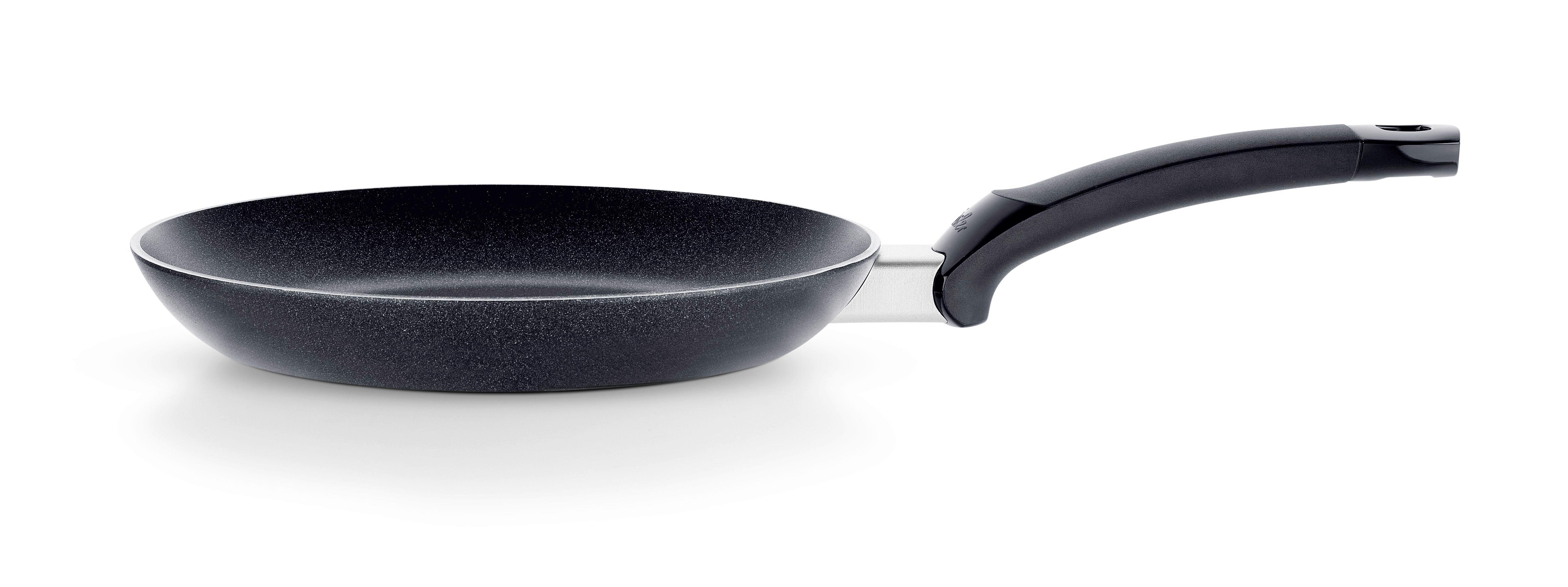 PATELNIA DO SMAŻENIA 110-100-24-100/0 FISSLER - czarny, Basics, metal (24cm) - Fissler