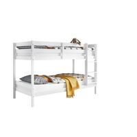 PAT SUPRAETAJAT CASPER - alb, Konventionell, lemn/material pe bază de lemn (90/200cm) - Modern Living