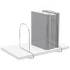 BOKSTÖD BÜSTÜ -SB- - kromfärg, metall (17,5/5,5cm) - Mömax