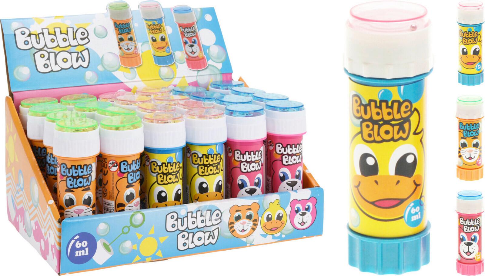 Buborékfújó Animals - műanyag (0,06l)