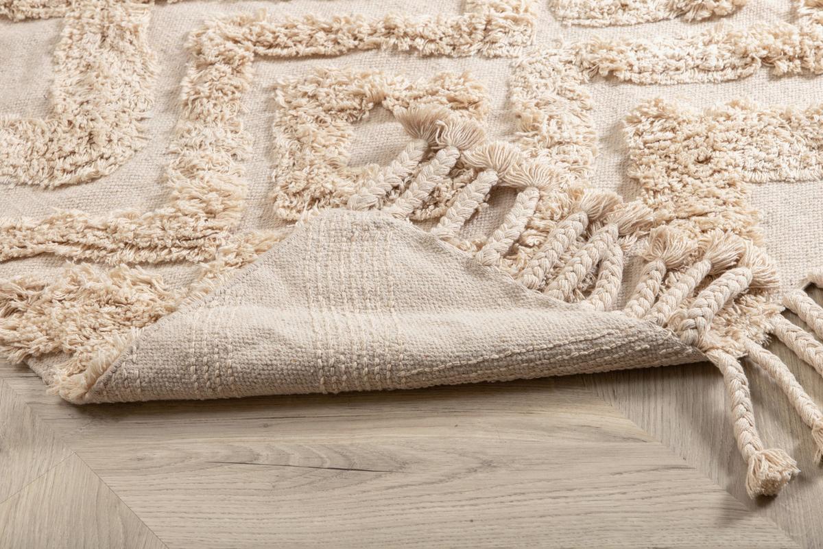 Hochflorteppich Hilma HILMA - Beige, LIFESTYLE, Textil (200/300cm) - P & B