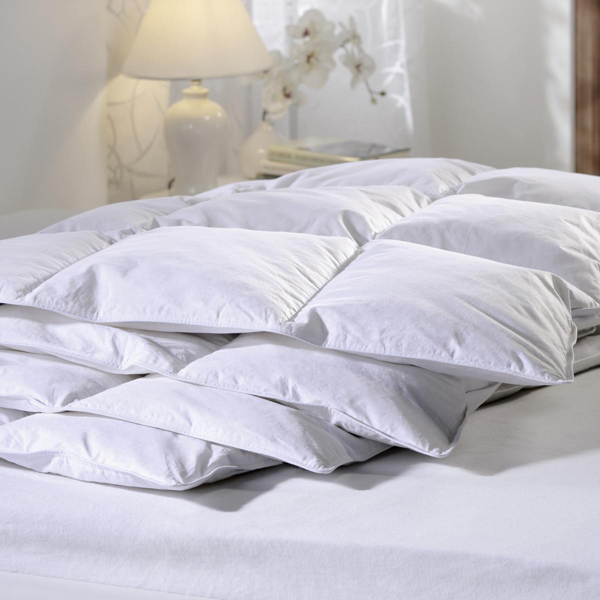 Plapumă matlasată Fabi - alb, textil (135/140/200cm) - Nadana