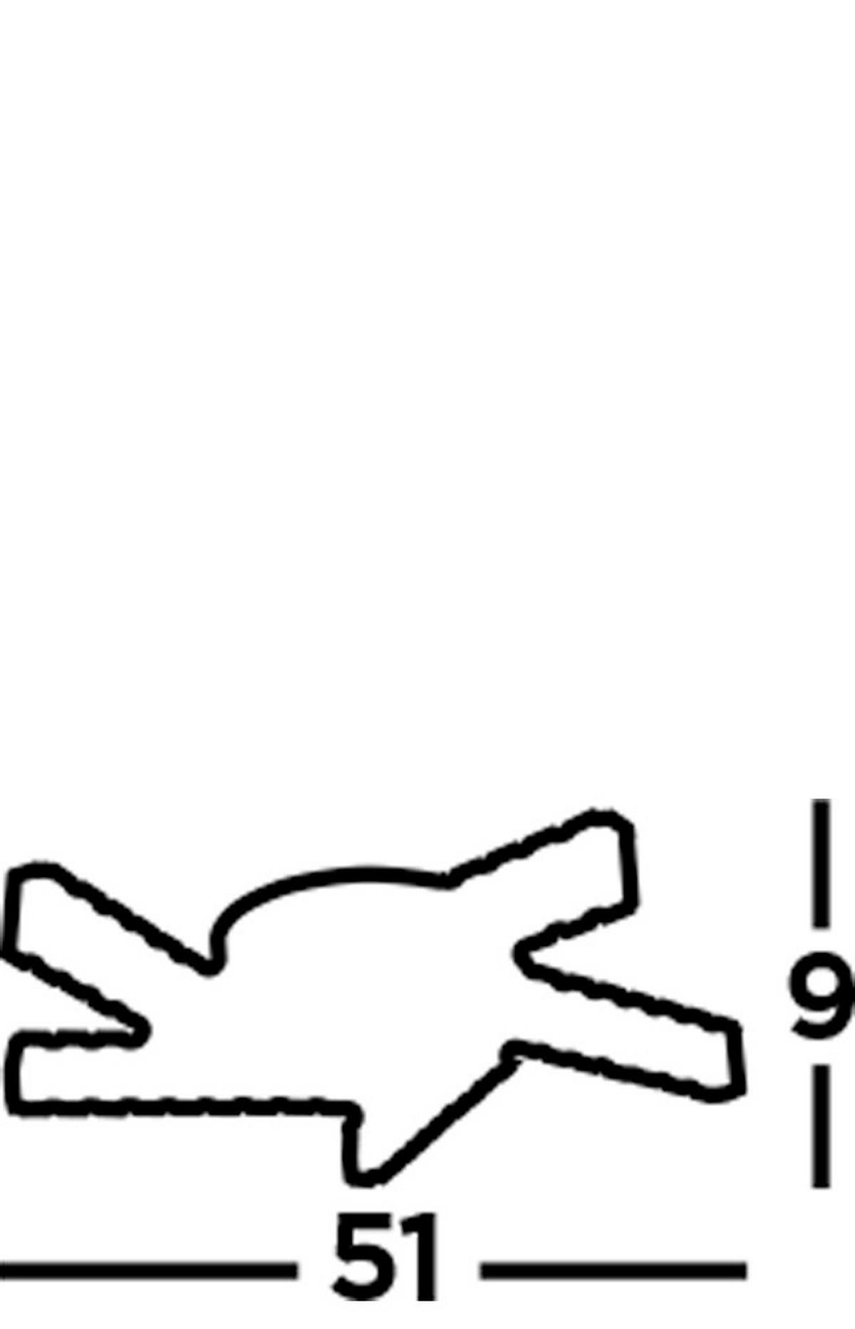 LED Mennyezeti Lámpa Clover 8125-5cc - krómszínű/átlátszó, Design, üveg/fém (51/9/51cm)