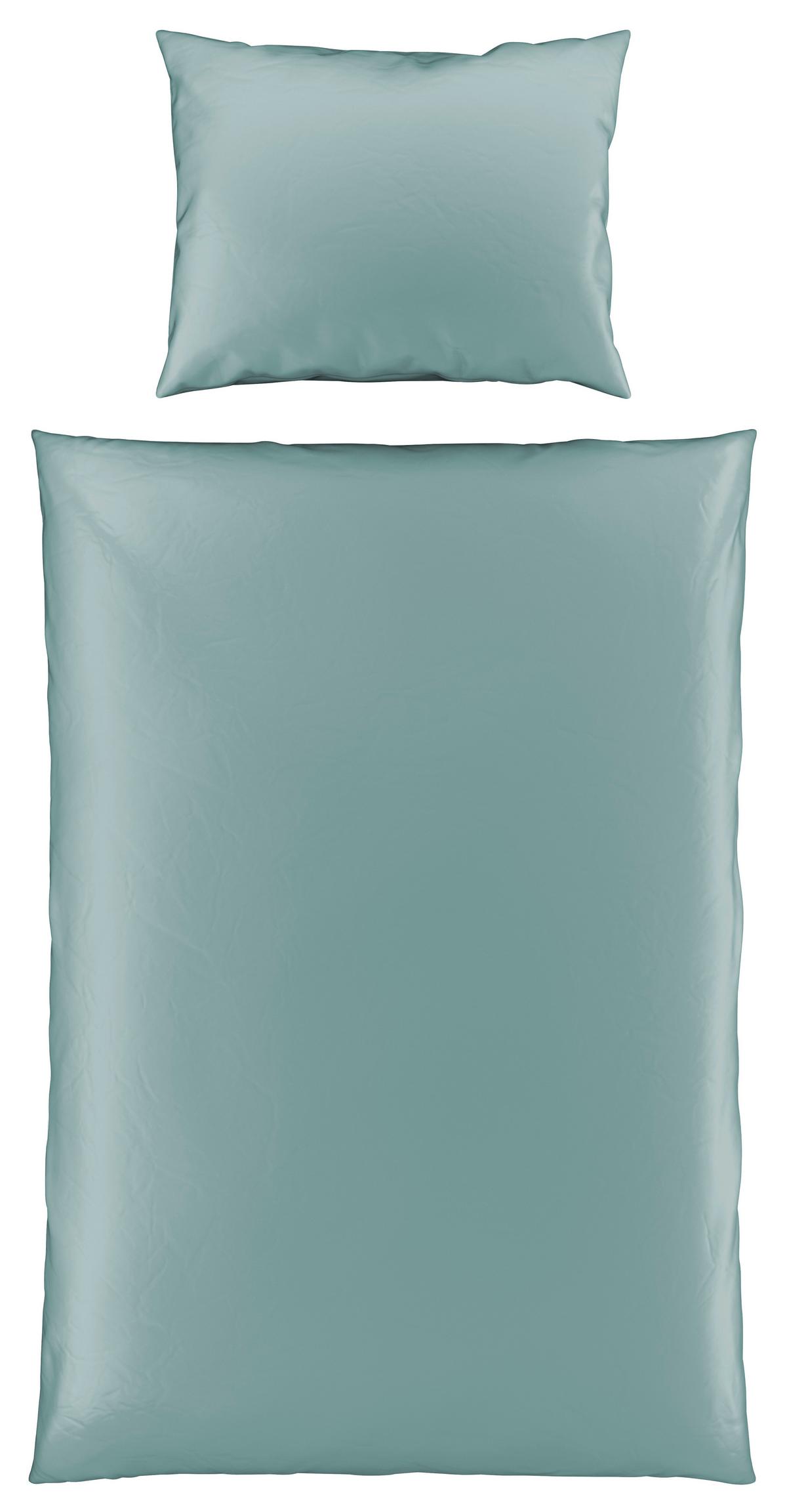Bettwäsche Victoria Blau ca. 140x200cm - Blau, MODERN, Textil (140/200cm) - Mömax